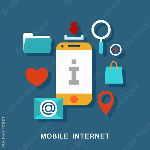 Mobile Internet vector Free Download Mobile Internet vector - GFXLoad