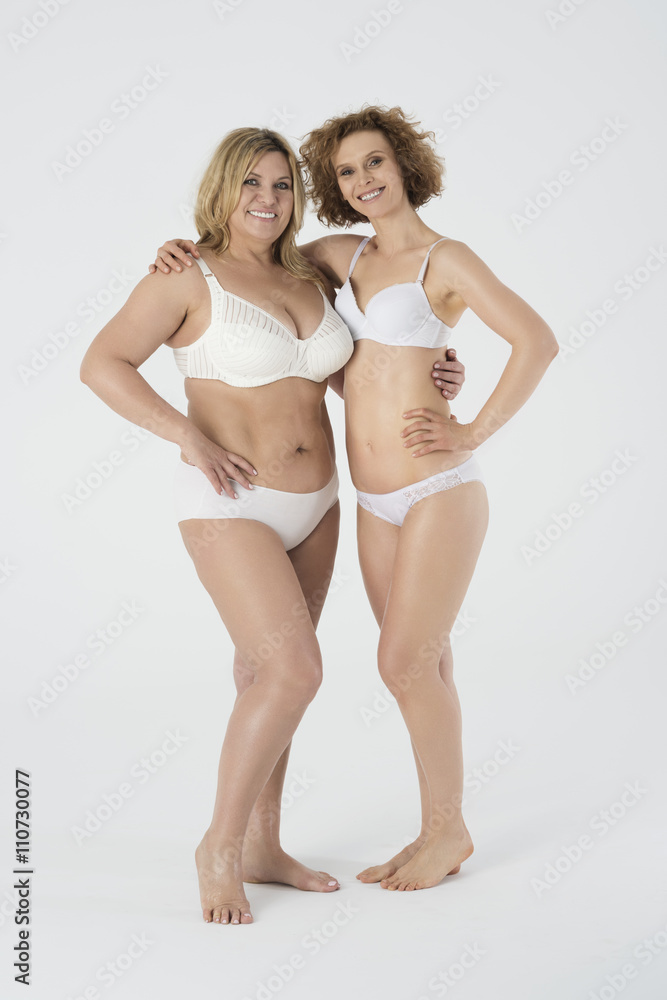 Different shape of body but still beautiful . Different shape of body but still beautiful .