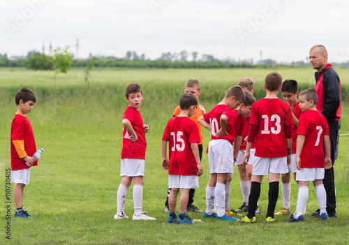 Discussion of the kid soccer team