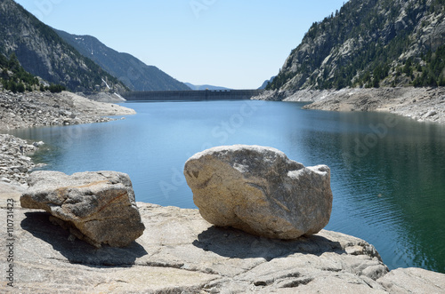 Estany de Cavallers in the Spanish Pyrenees photo