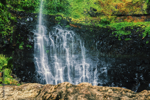 Purling brook Falls at Springbrook National Park in Queensland.