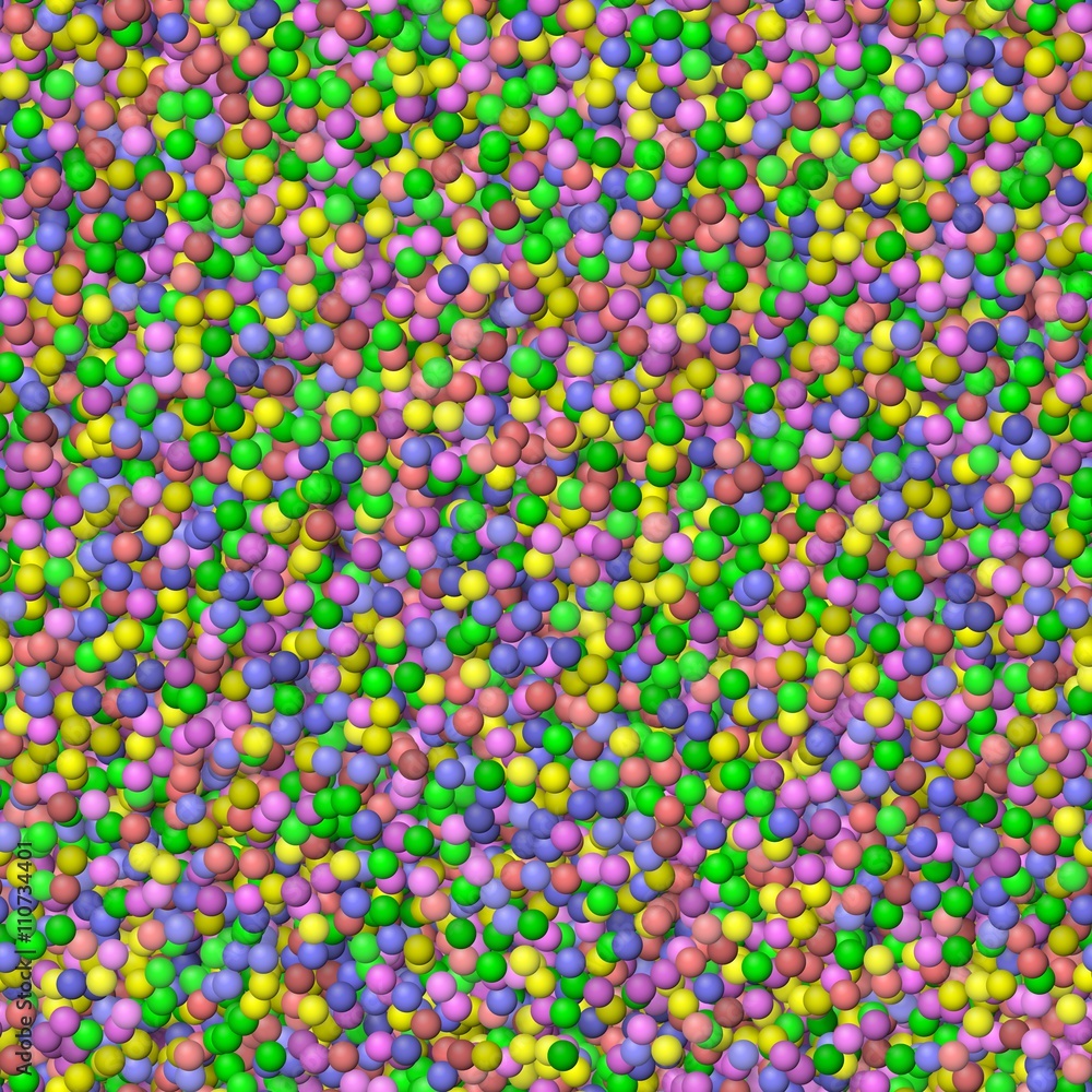 full color spectrum little balls seamless texture pattern background