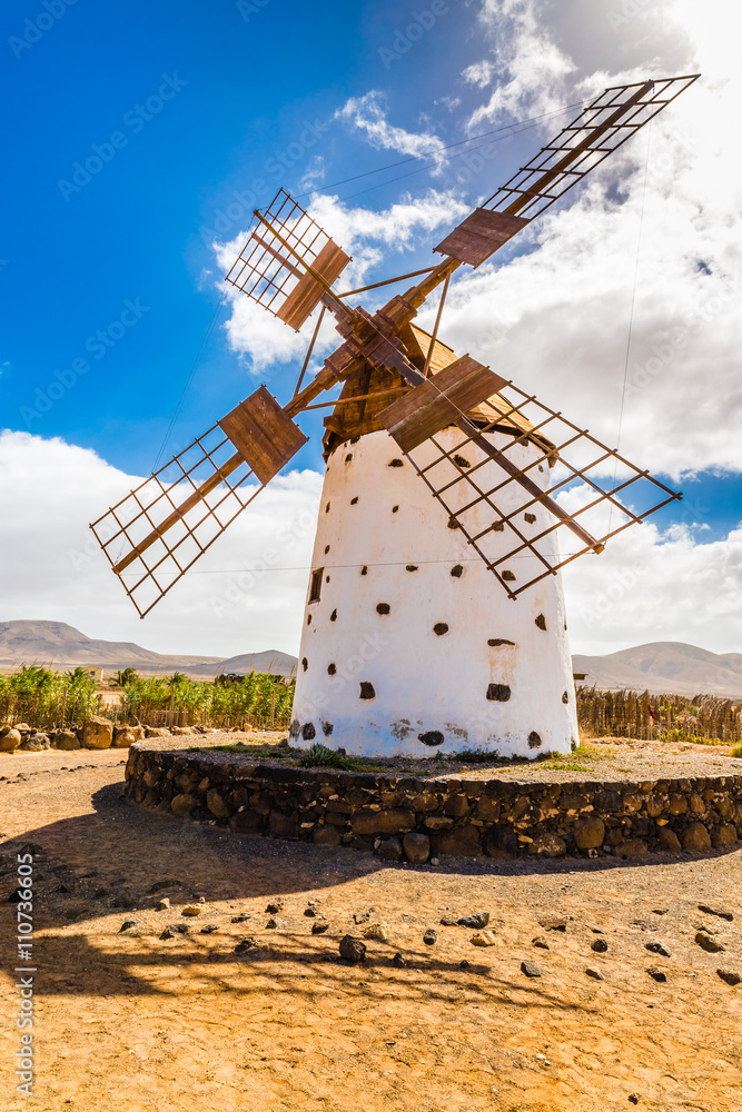 Windmill - Fuerteventura, Canary Islands, Spain