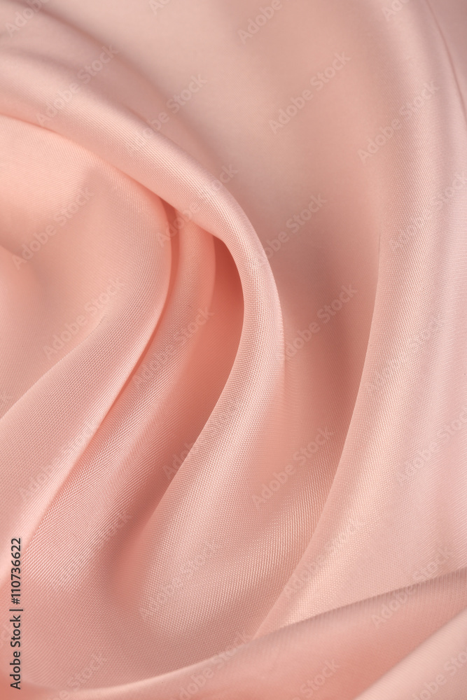 Obraz premium pink chiffon folds