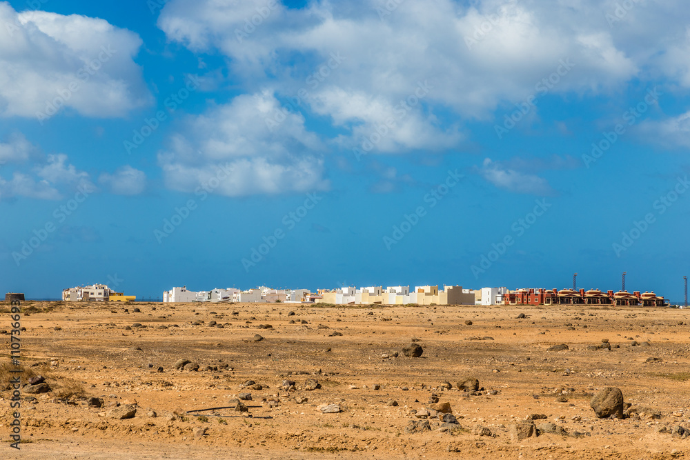 Buildings In El Cotillo, Fuerteventura, Spain