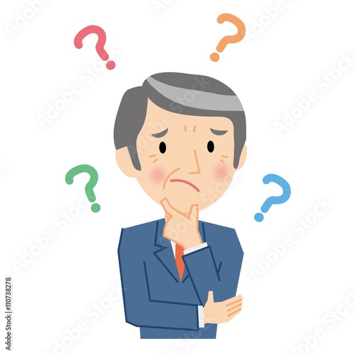 シニア世代　ビジネスマン
