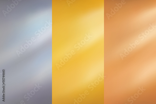 Abstract background gold yellow silver grey bronze illustration vector