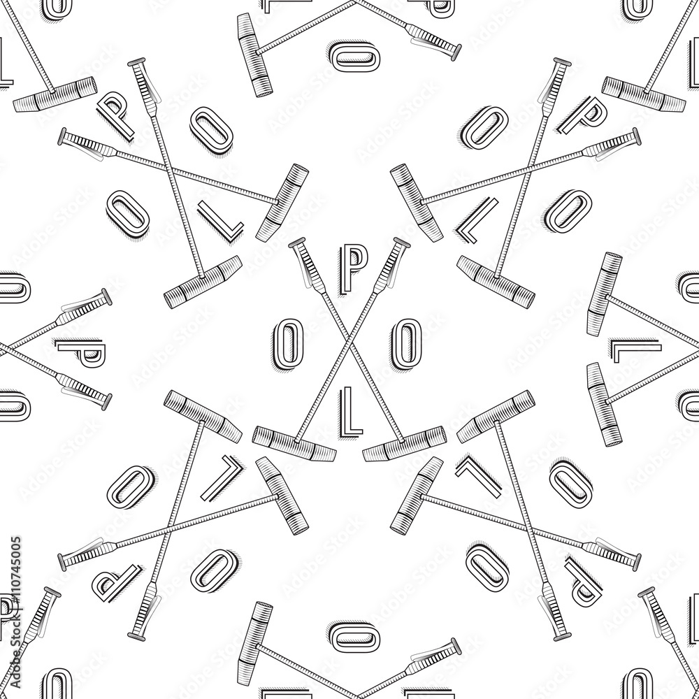 Vector polo seamless pattern Vector polo seamless pattern