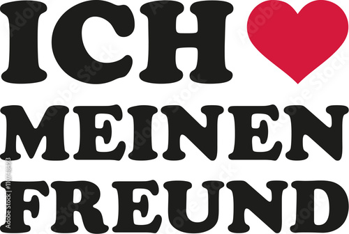 I love my boyfriend german