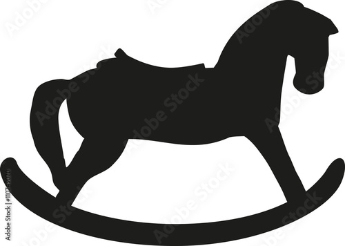 Rocking Horse silhouette