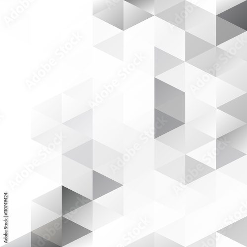 Gray Grid Mosaic Background, Creative Design Templates