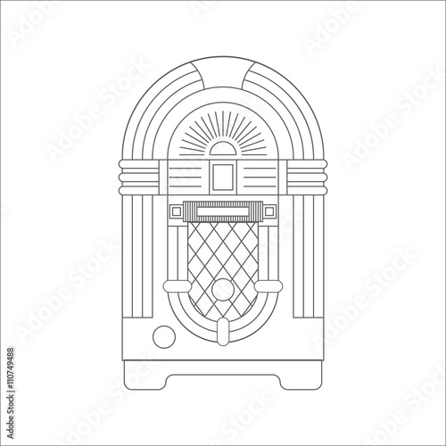 Jukebox Flat Icon