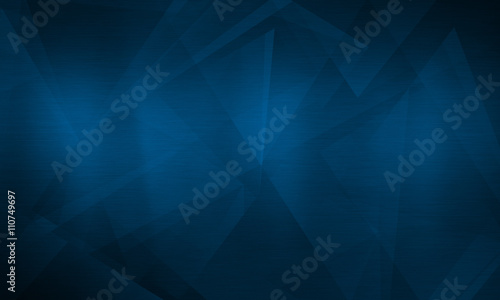 Abstract polygonal dark blue background
