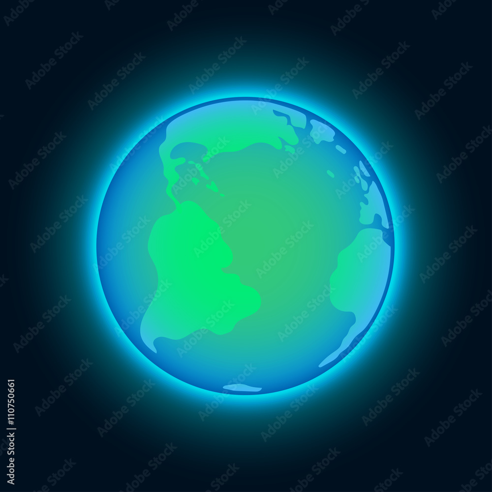 vector blue earth vector blue earth