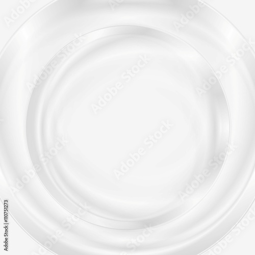 Grey abstract smooth circle background