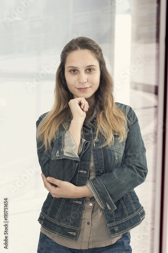 Portrait of young girl