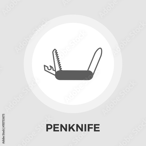 Knife vector flat icon