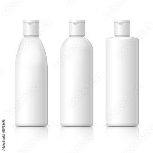 Realistic Cosmetic bottle can sprayer container.