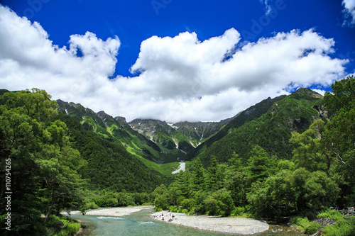 穂高連峰