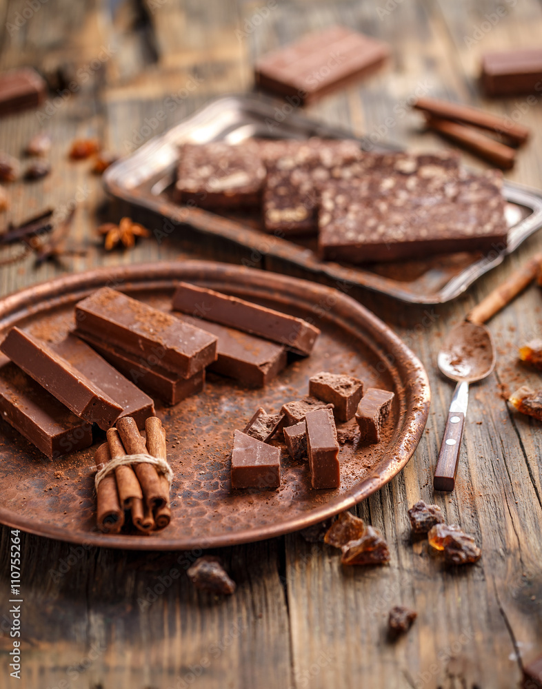 Homemade chocolate fudge Homemade chocolate fudge