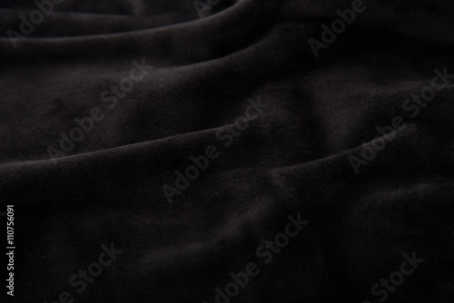 Black velvet texture photo