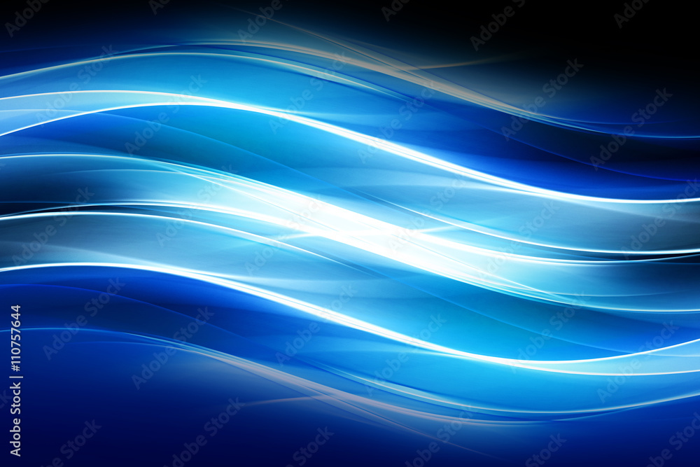 Obraz premium abstract decorative blue background
