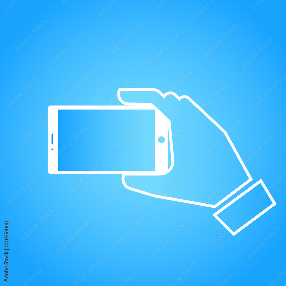 taking a selfie photo flat design taking a selfie photo flat design