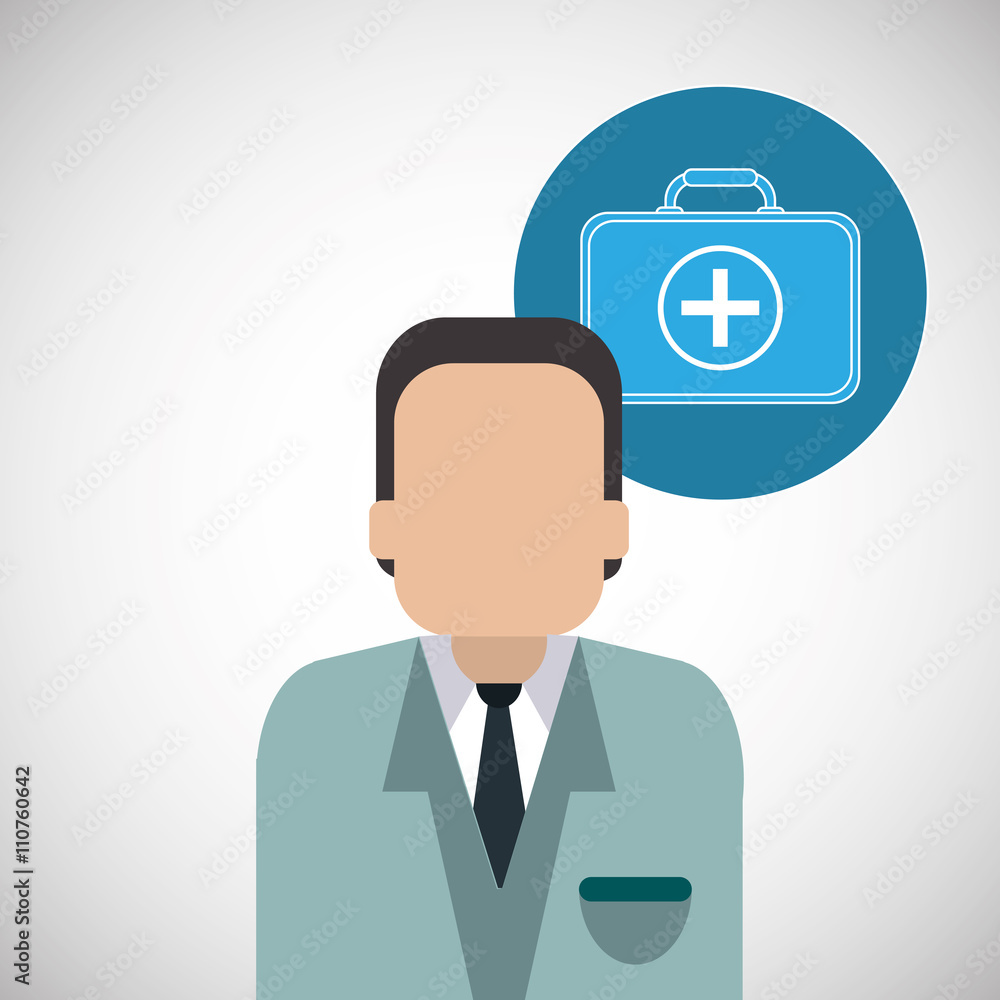 Medical care design. Health care icon. Isolated illustration Medical care design. Health care icon. Isolated illustration