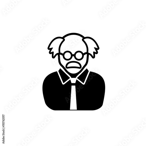 Professor simple icon
