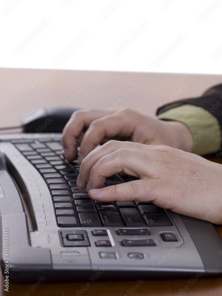 inputting data inputting data