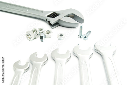 Obraz na płótnie bolts and wrenches w salonie