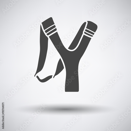 Hunting  slingshot  icon