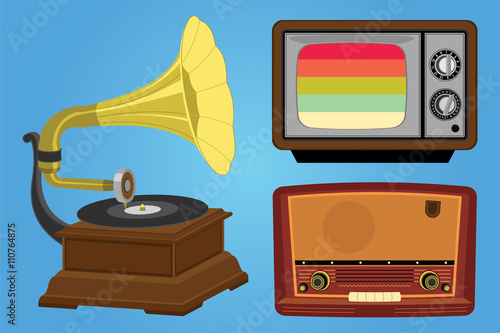 Retro media equipment