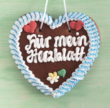 German heart-shaped gingerbread - Lebkuchenherz 