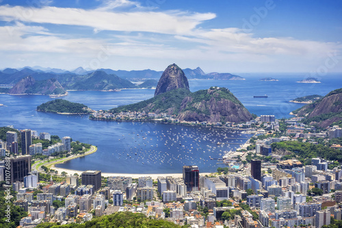 Sugar Loaf Mountain in Rio de Janeiro, Brazil.