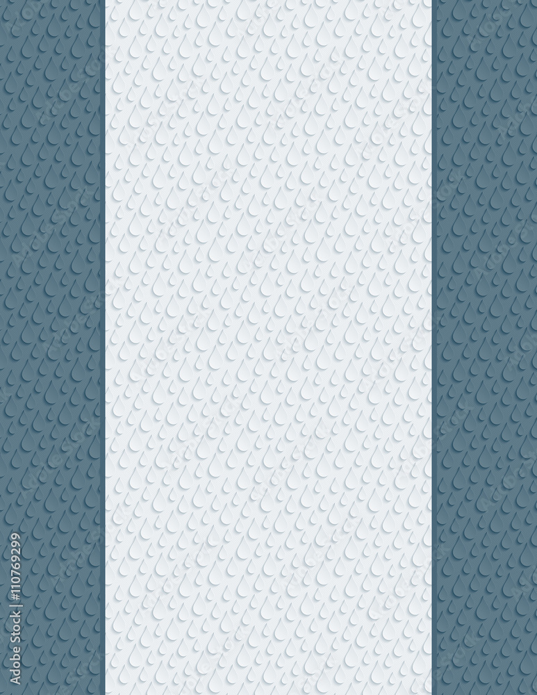 Fototapeta premium Blank letter page with 3D texture