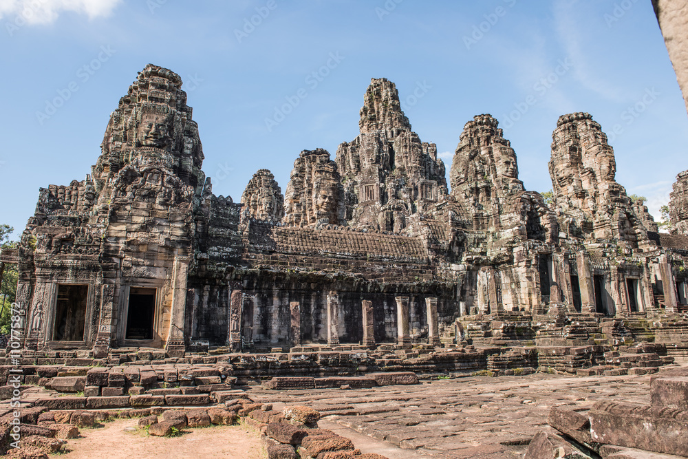 Naklejka premium Khmer Prasat Bayon