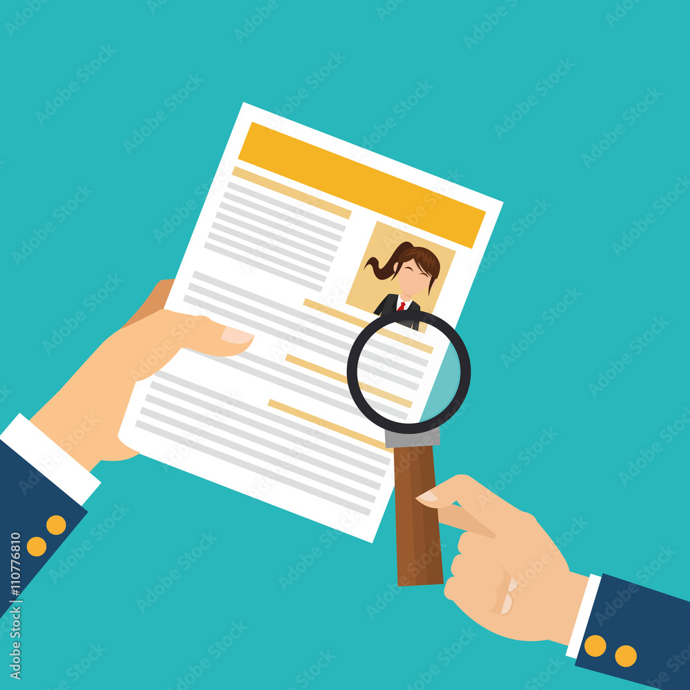 Human resources design. People icon. Colorful illustration Human resources design. People icon. Colorful illustration