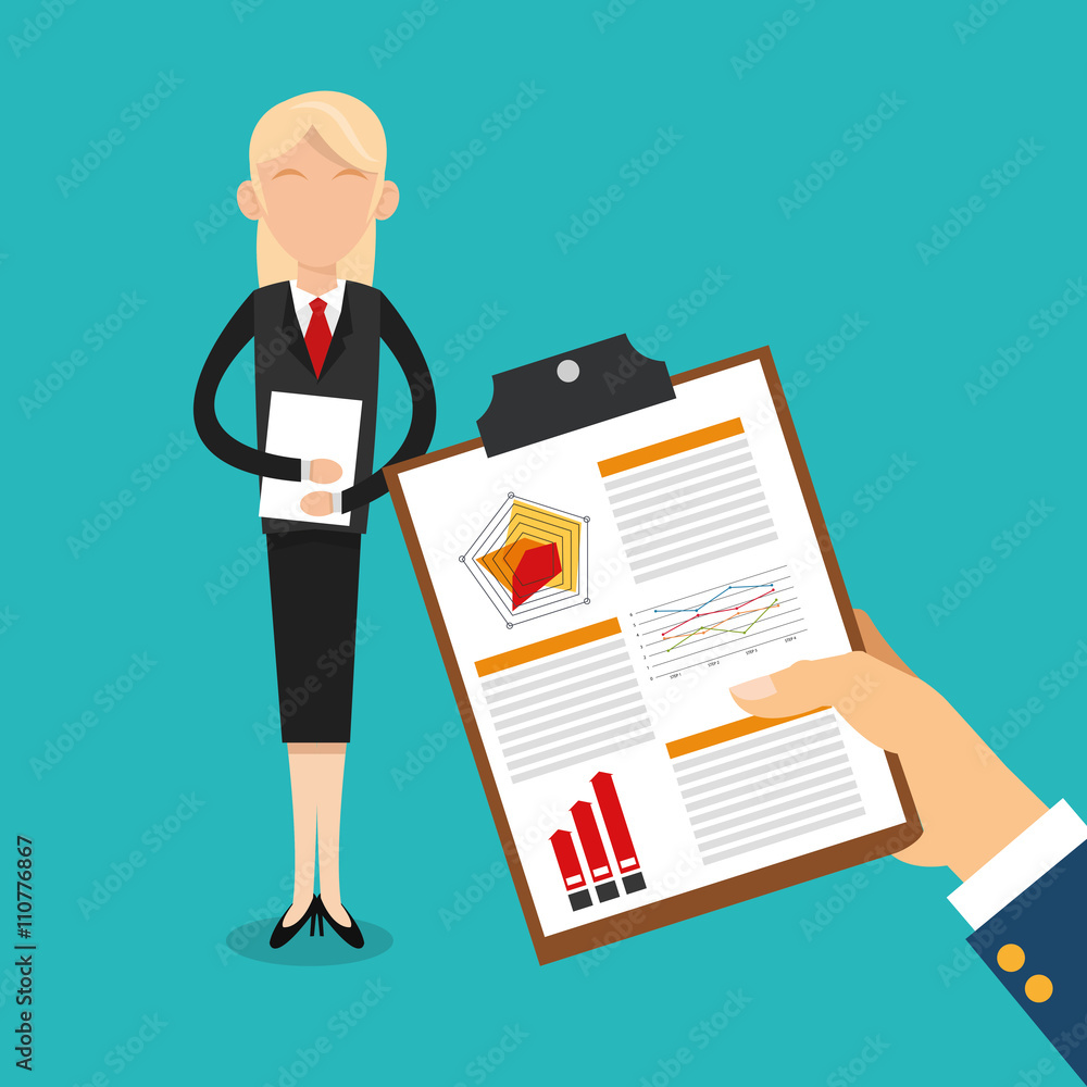 Human resources design. People icon. Colorful illustration Human resources design. People icon. Colorful illustration
