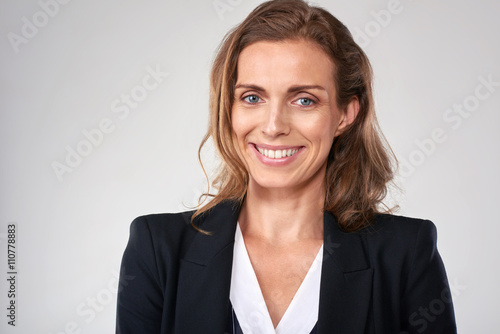 Caucasian business woman portrait photo
