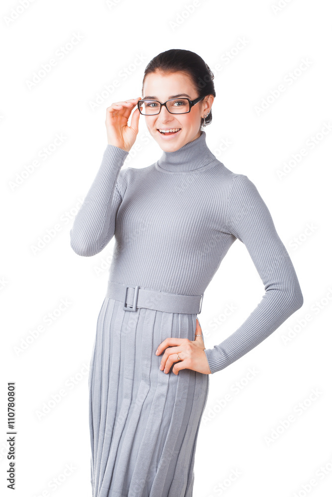 Woman with glasses Woman with glasses