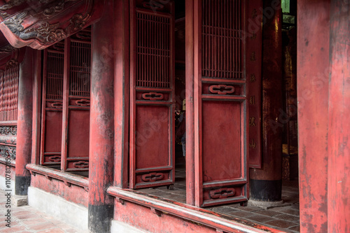 Temple Architecture in Hanoi