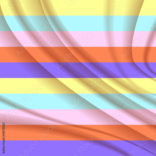 Stripped colorful silk background,  artistic texture