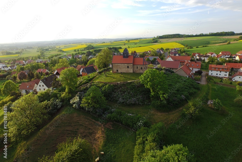 Kapelle Schönberg - Luftaufnahme-3 Kapelle Schönberg - Luftaufnahme-3