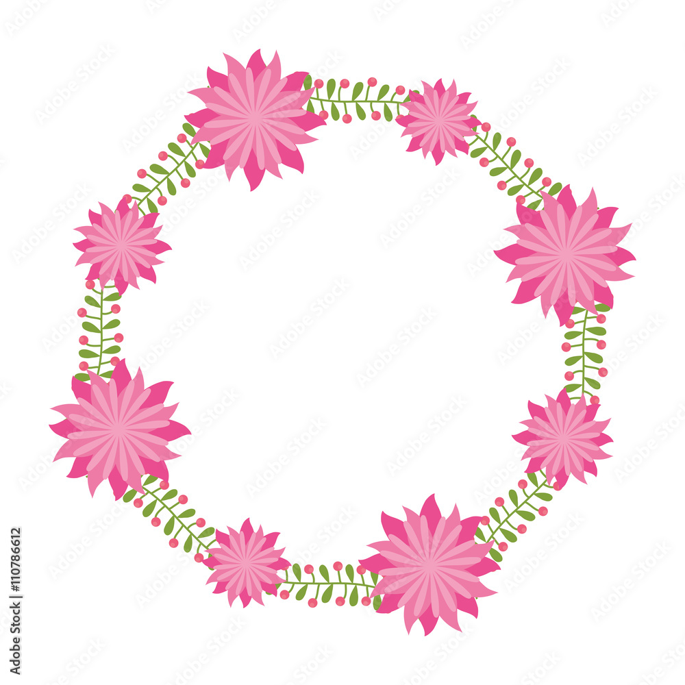 Flower design. Garden concept. Colorful illustration Flower design. Garden concept. Colorful illustration