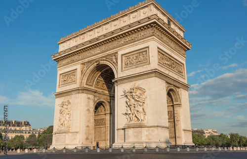 The Triumphal Arch, Paris, France. © kovalenkovpetr