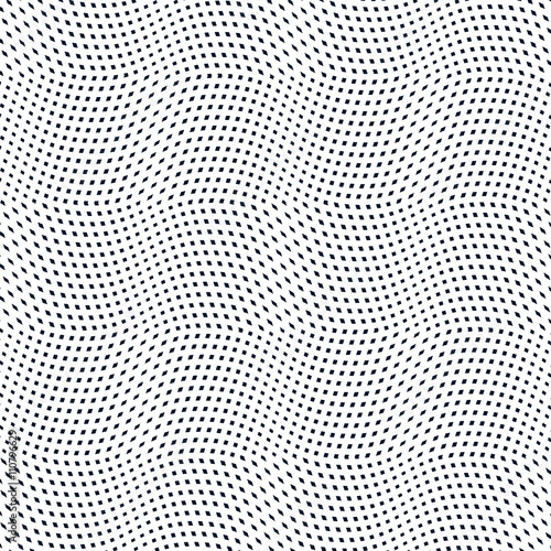 Moire pattern, monochrome background with trance effect. Optical