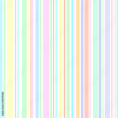 colorful vertical stripes pastel seamless pattern vector
