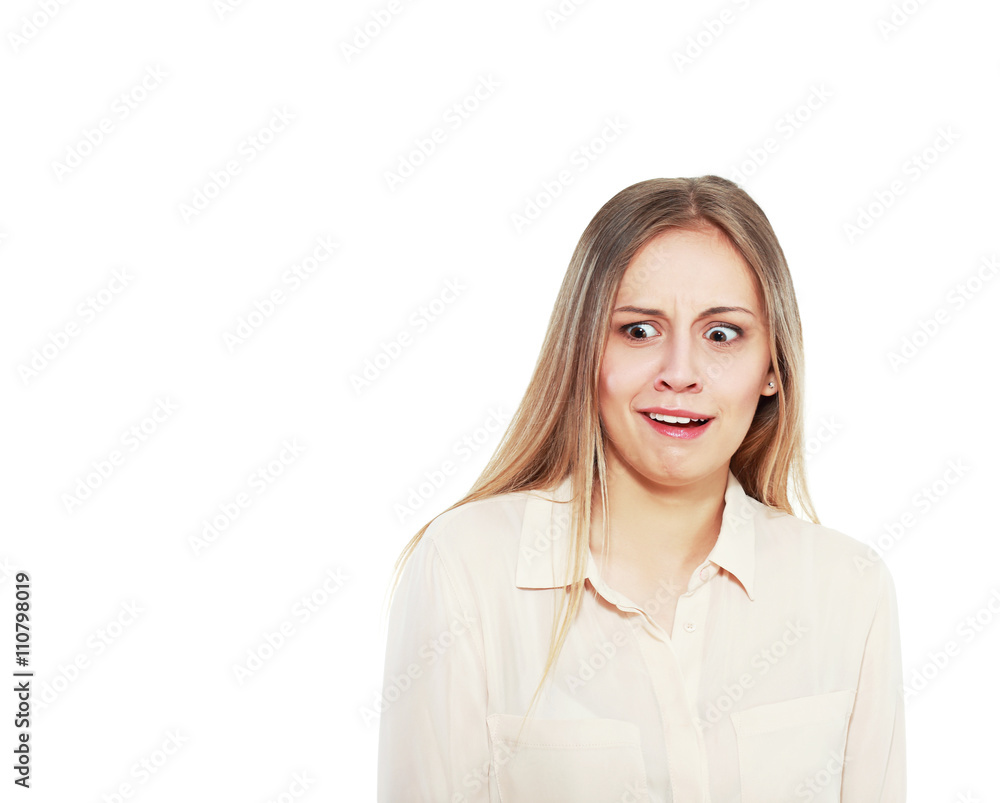 disgusted expression