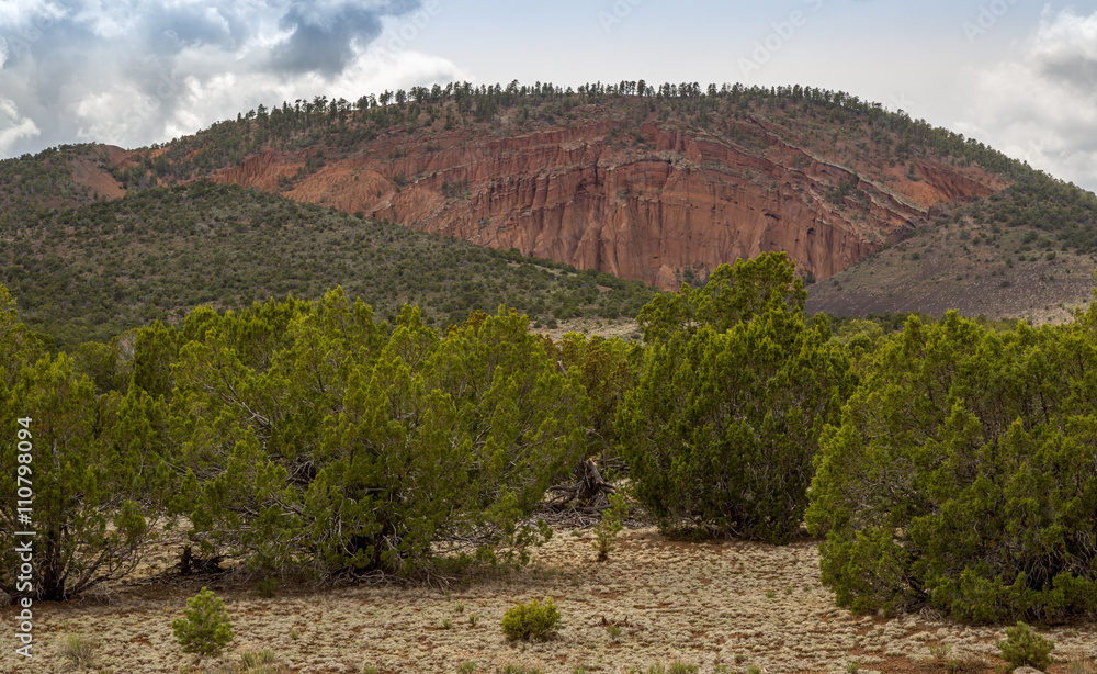 Red Mountain landscapes in Northern Arizona